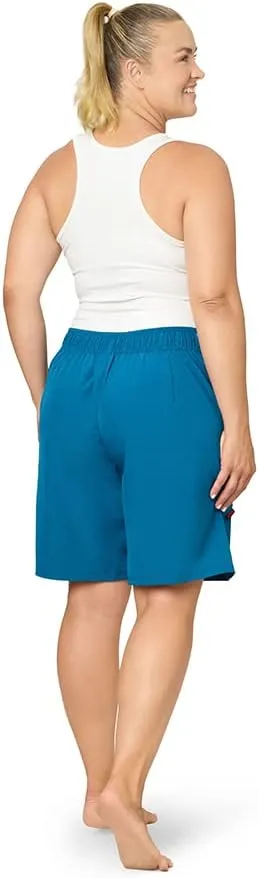 Maui Womens Plus Size Bathing Suit Swim Shorts Board Shorts