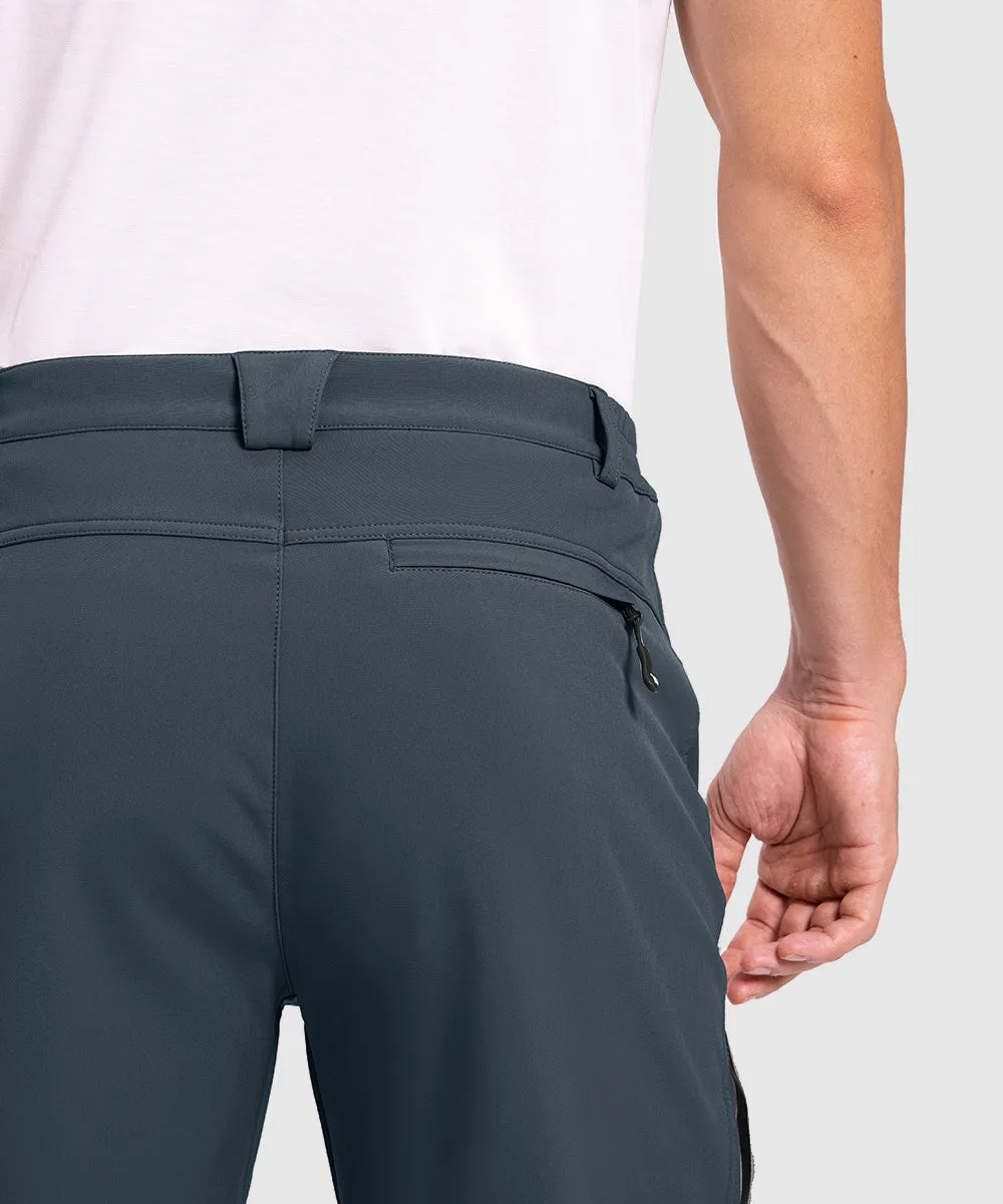 Men's Insulated Outdoor Composite Fleece Lined Hiking Pants