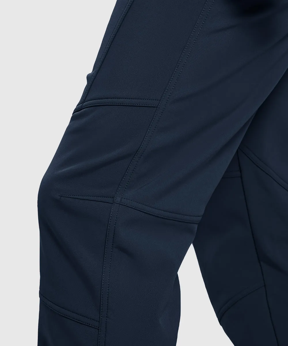 Men's Insulated Outdoor Composite Fleece Lined Hiking Pants
