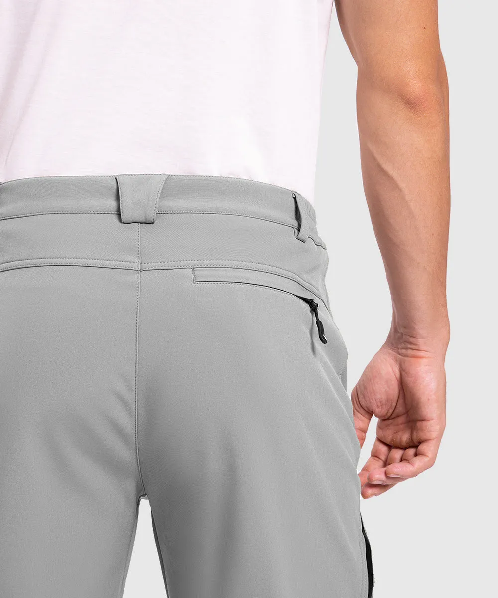 Men's Insulated Outdoor Composite Fleece Lined Hiking Pants