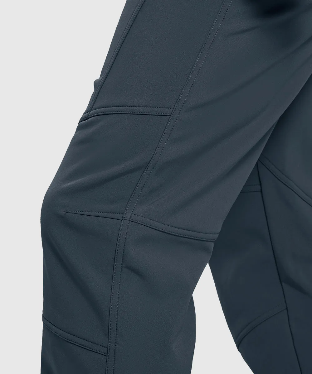 Men's Insulated Outdoor Composite Fleece Lined Hiking Pants
