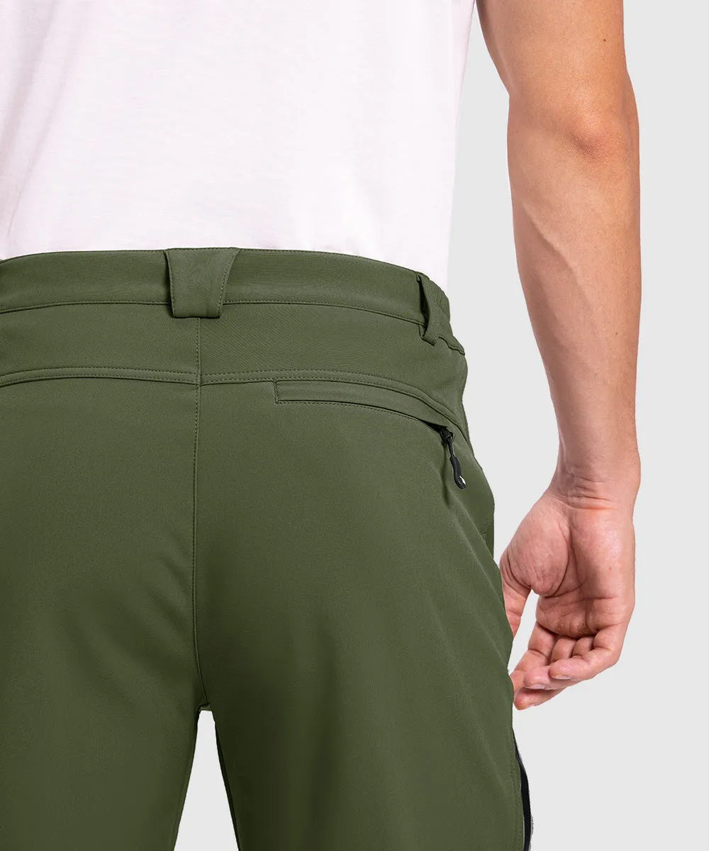 Men's Insulated Outdoor Composite Fleece Lined Hiking Pants
