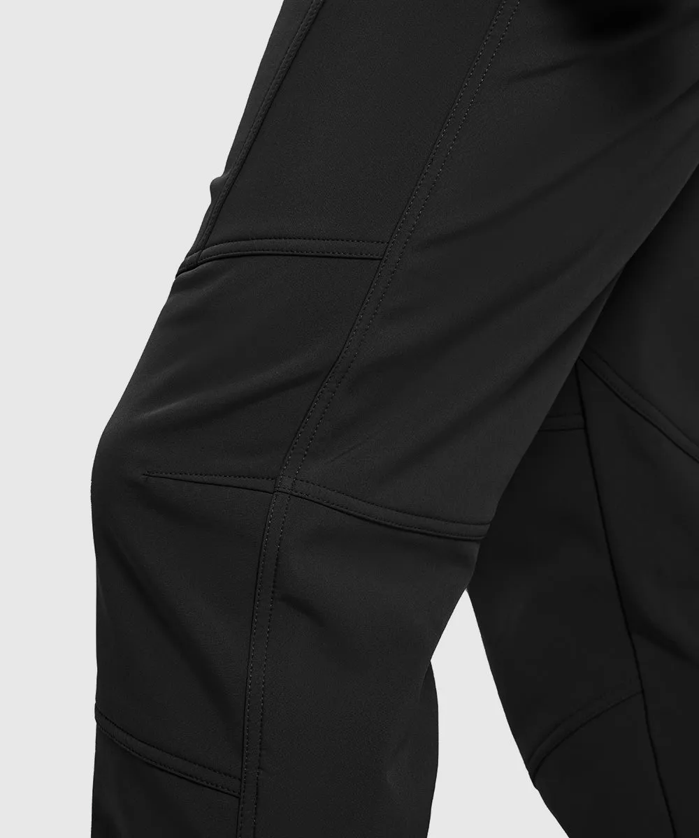 Men's Insulated Outdoor Composite Fleece Lined Hiking Pants
