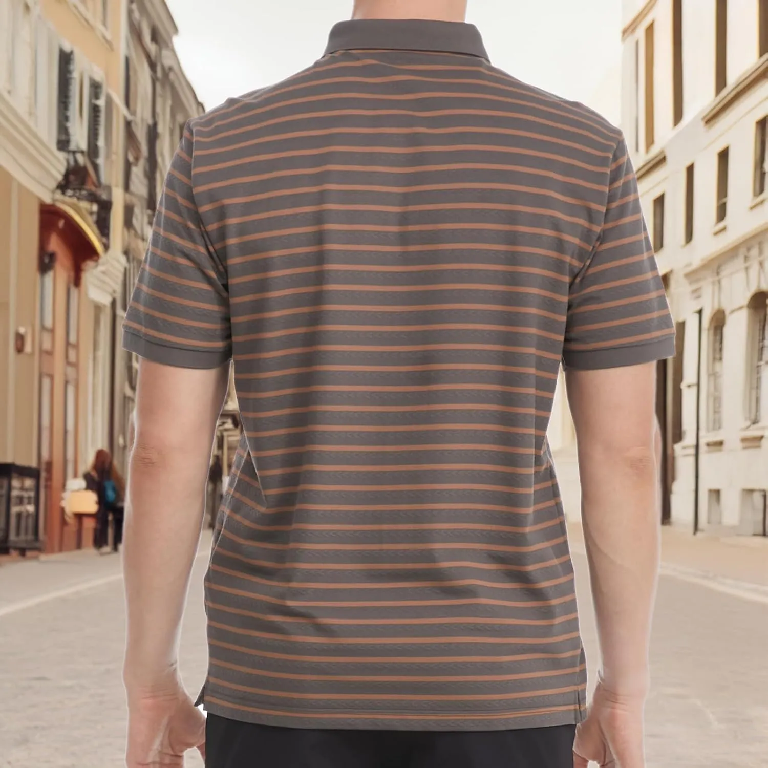 Mens Polo Shirts Short Sleeve Golf Shirt Moisture Wicking Dry Fit Casual Stylish Polo Shirt for Men