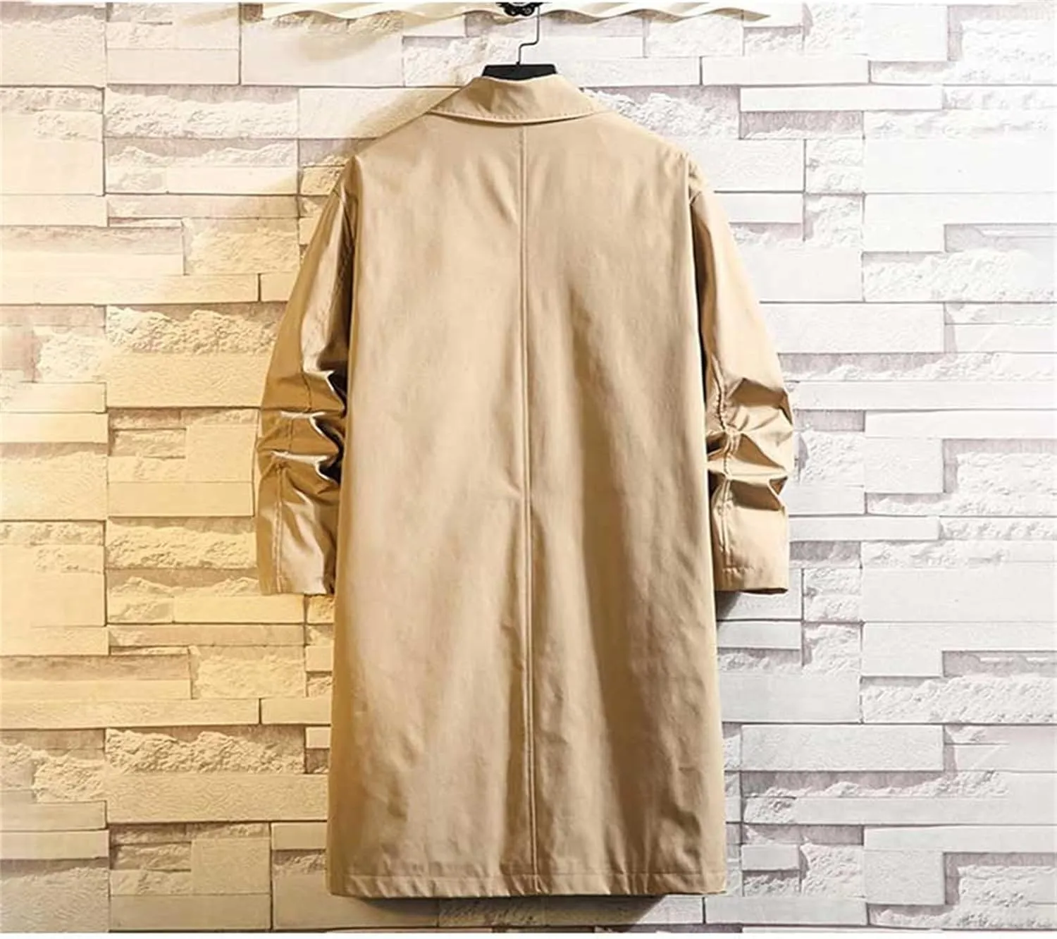 Mens Rain Jacket British Long Trench Coat Men Raincoat Fog Trench Coat Men Wool Overcoat Fog Trench Coat Men Big And
