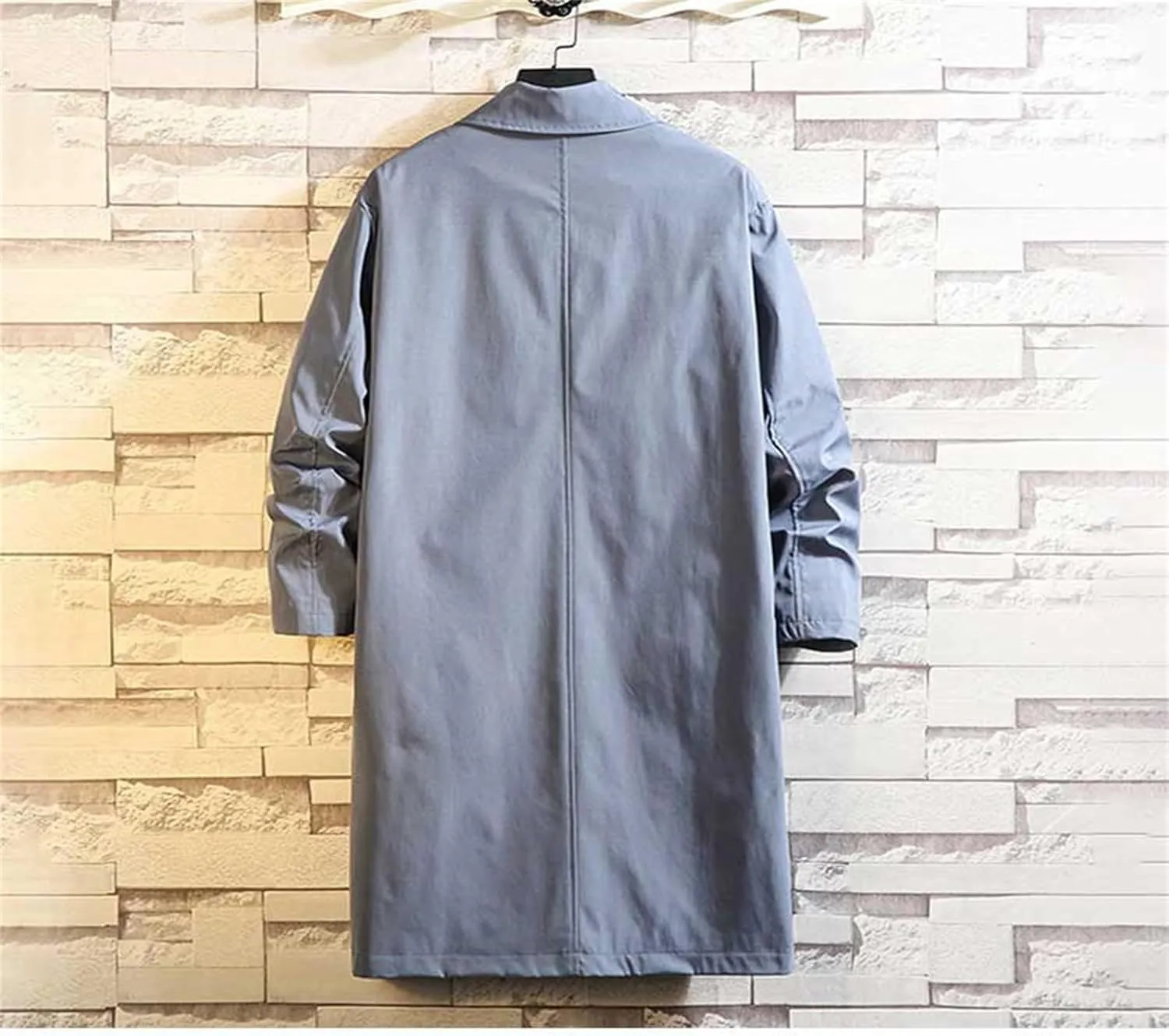 Mens Rain Jacket British Long Trench Coat Men Raincoat Fog Trench Coat Men Wool Overcoat Fog Trench Coat Men Big And