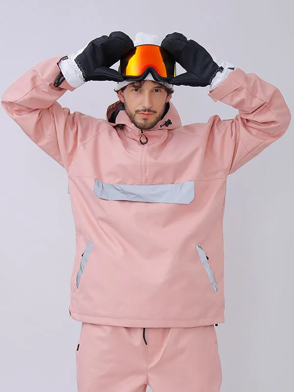 Men's Snowverb Alpine Ranger Colorblock Anorak Snowboard Jacket