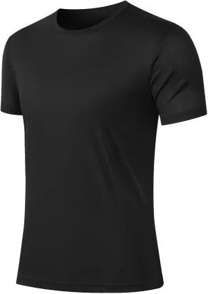 Men's Sport Shirts UPF 50  Quick Dry Rash Guard Athletic Running Swim Tee Top Performance Water Shirts Breathable Tops