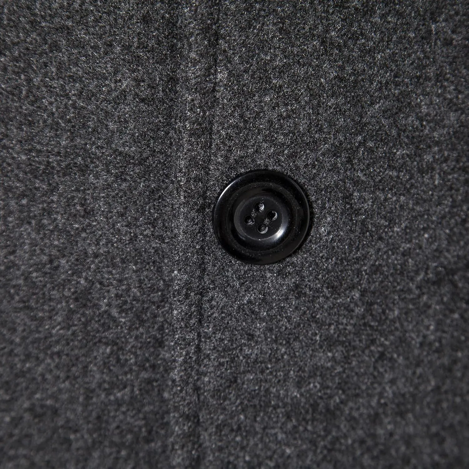 Men's Winter Trench Coat Full Length Single Breasted Warm Pea coat Wool Blend Long Windbreaker Notch Lapel Overcoat