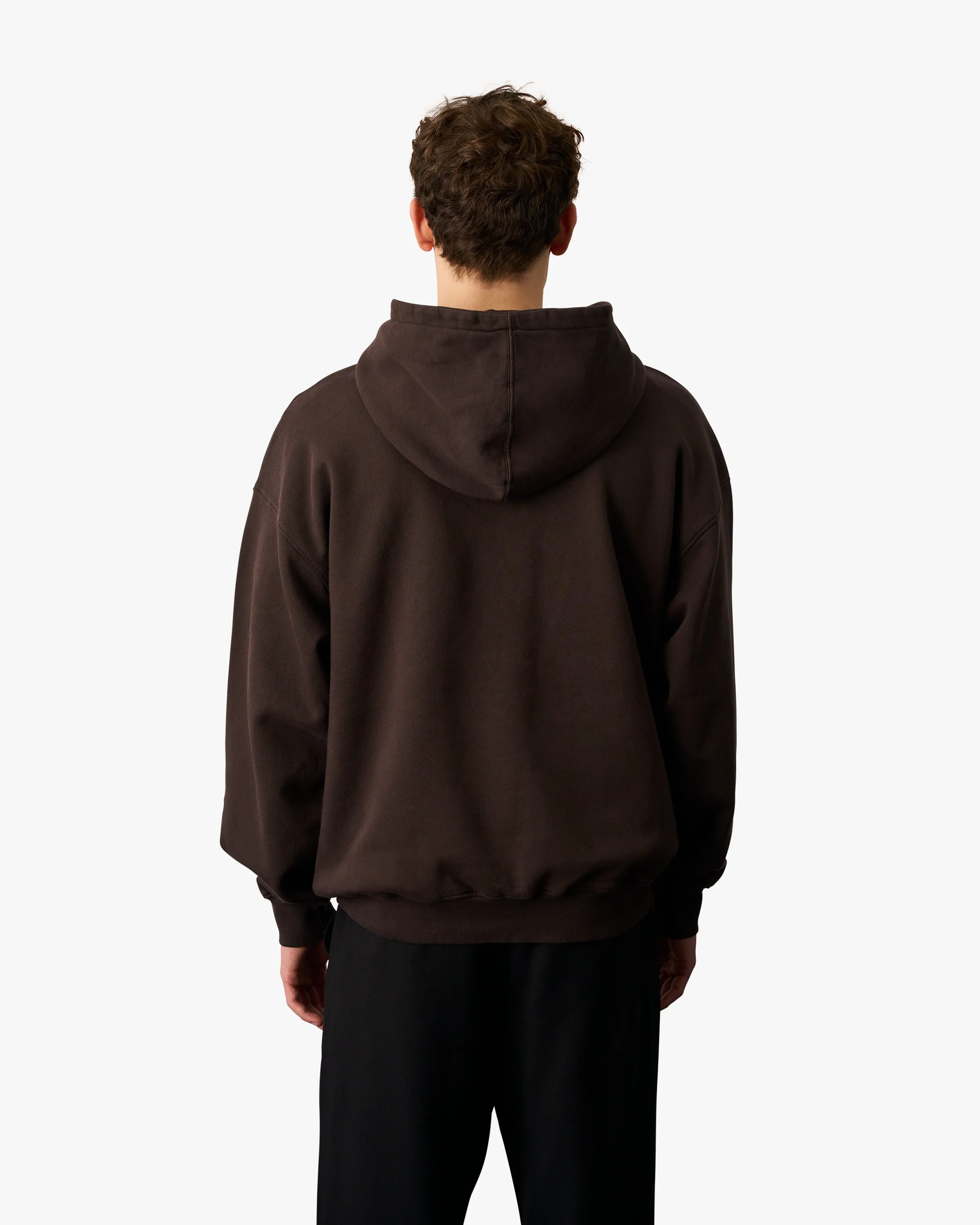 Organic Oversized Hood - Faded Pink
