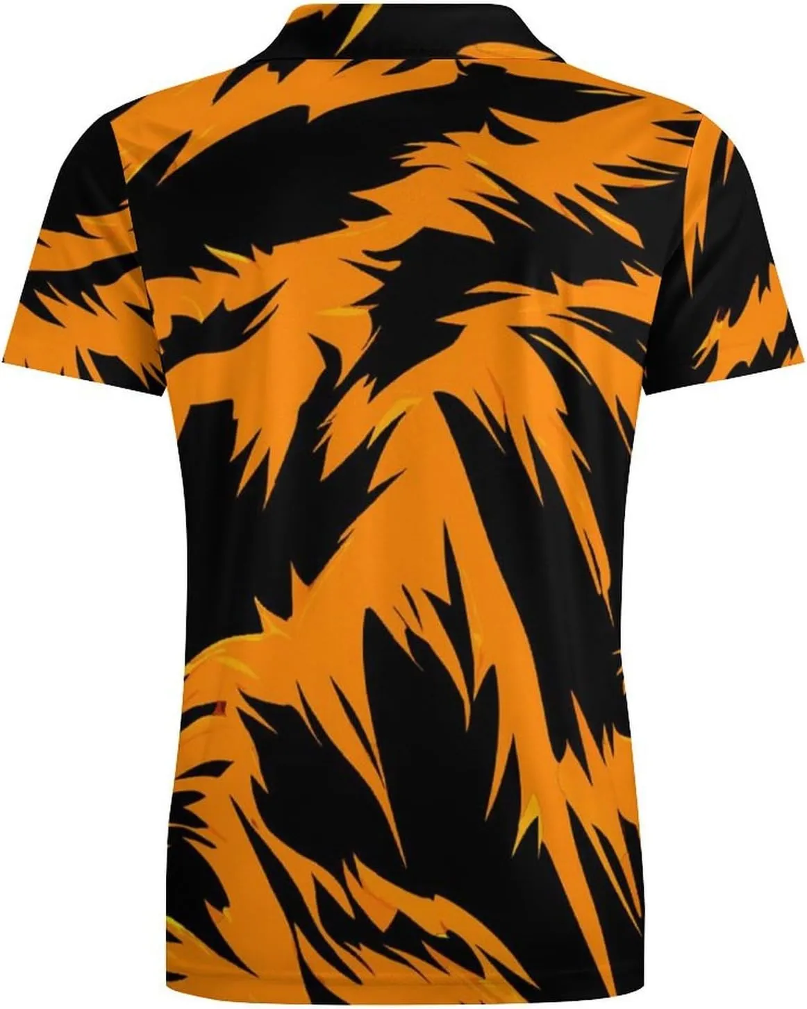 Owl Pattern Men's Short Sleeve Polo Shirts Regular-Fit Quick-Dry Casual Golf T-Shirts Summer Pullover Tennis T-Shirt Tops