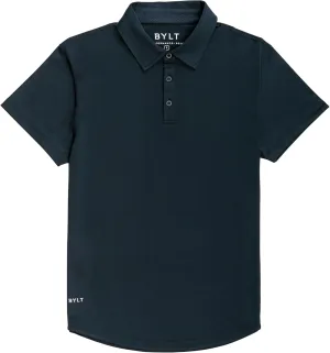 Performance Drop-Cut Polo Men's Shirt - Classic Fit, Collared Shirt for Men - Active & Casual Comfort Wear - Lightweight