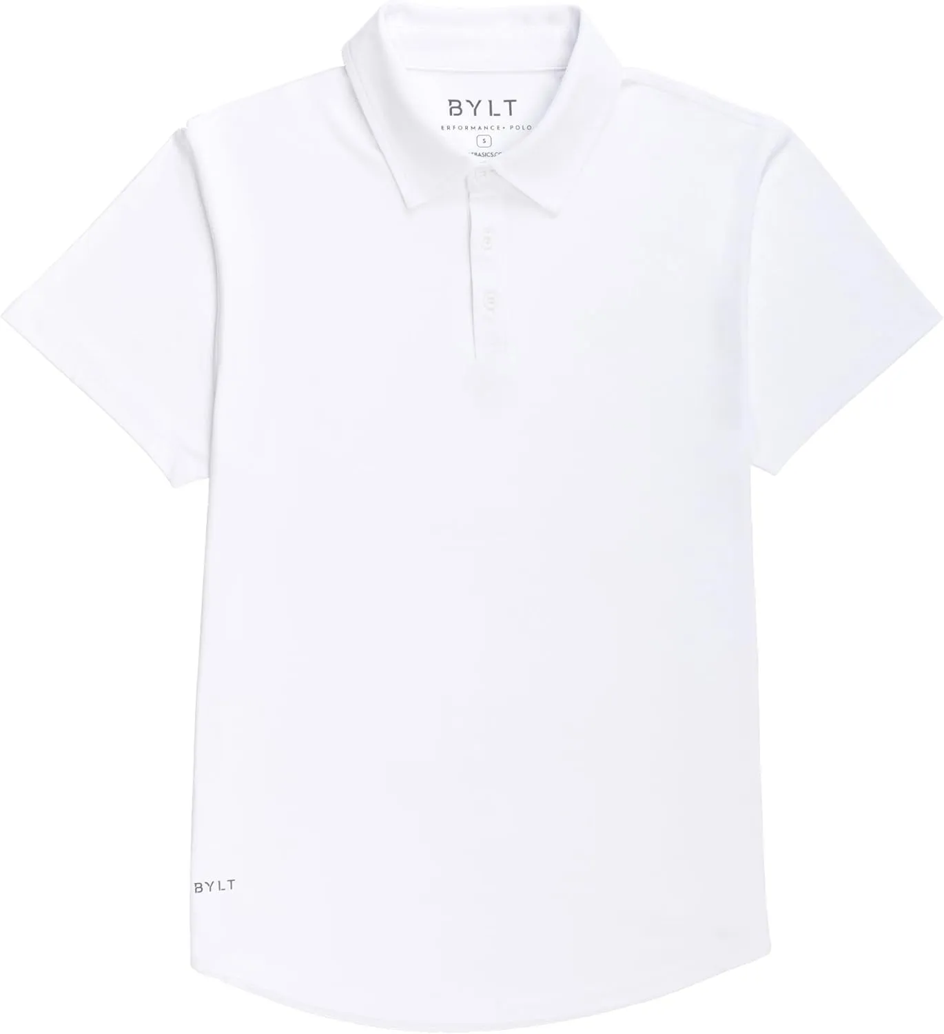 Performance Drop-Cut Polo Men's Shirt - Classic Fit, Collared Shirt for Men - Active & Casual Comfort Wear - Lightweight