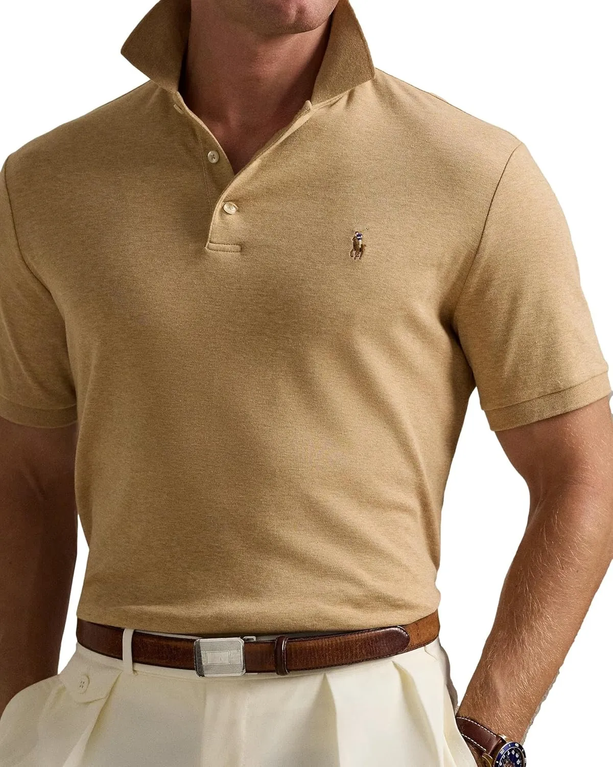 Polo RL Men's Interlock Polo Shirt