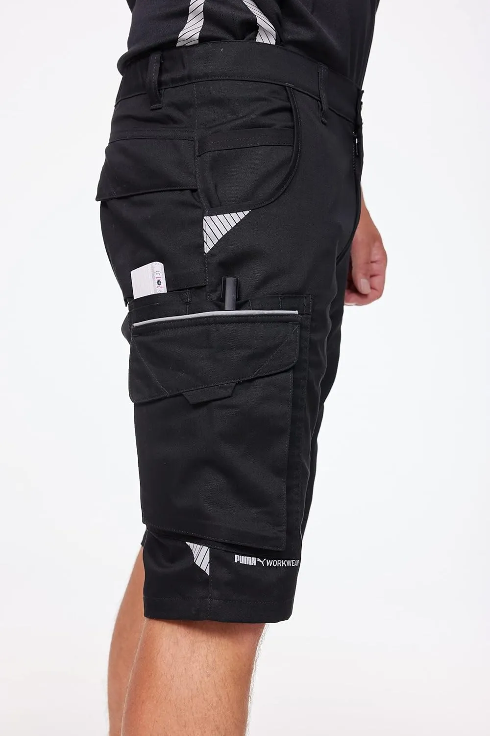 PUMA Workwear Shorts Men - Precision X - Outdoor Multi-Pocket Cargo Shorts - Lightweight, Durable and Reinforced Mens Shorts