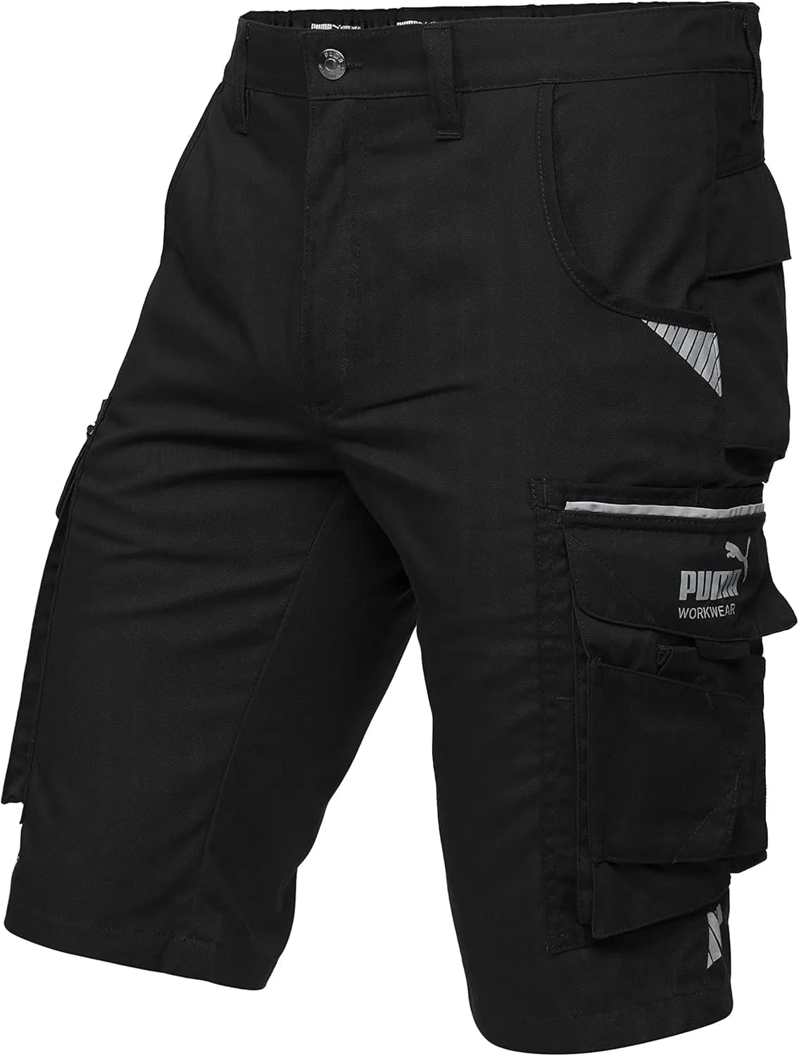 PUMA Workwear Shorts Men - Precision X - Outdoor Multi-Pocket Cargo Shorts - Lightweight, Durable and Reinforced Mens Shorts