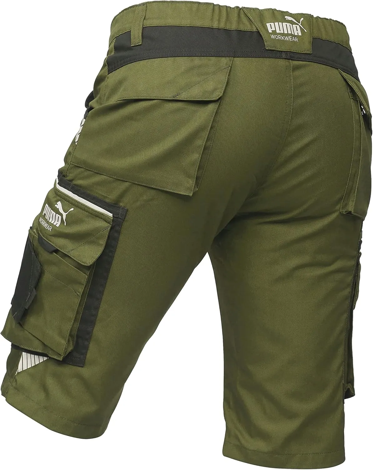 PUMA Workwear Shorts Men - Precision X - Outdoor Multi-Pocket Cargo Shorts - Lightweight, Durable and Reinforced Mens Shorts