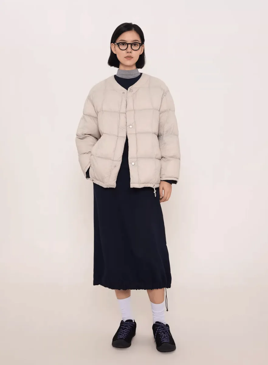 Reversible lightweight down jacket   N4859
