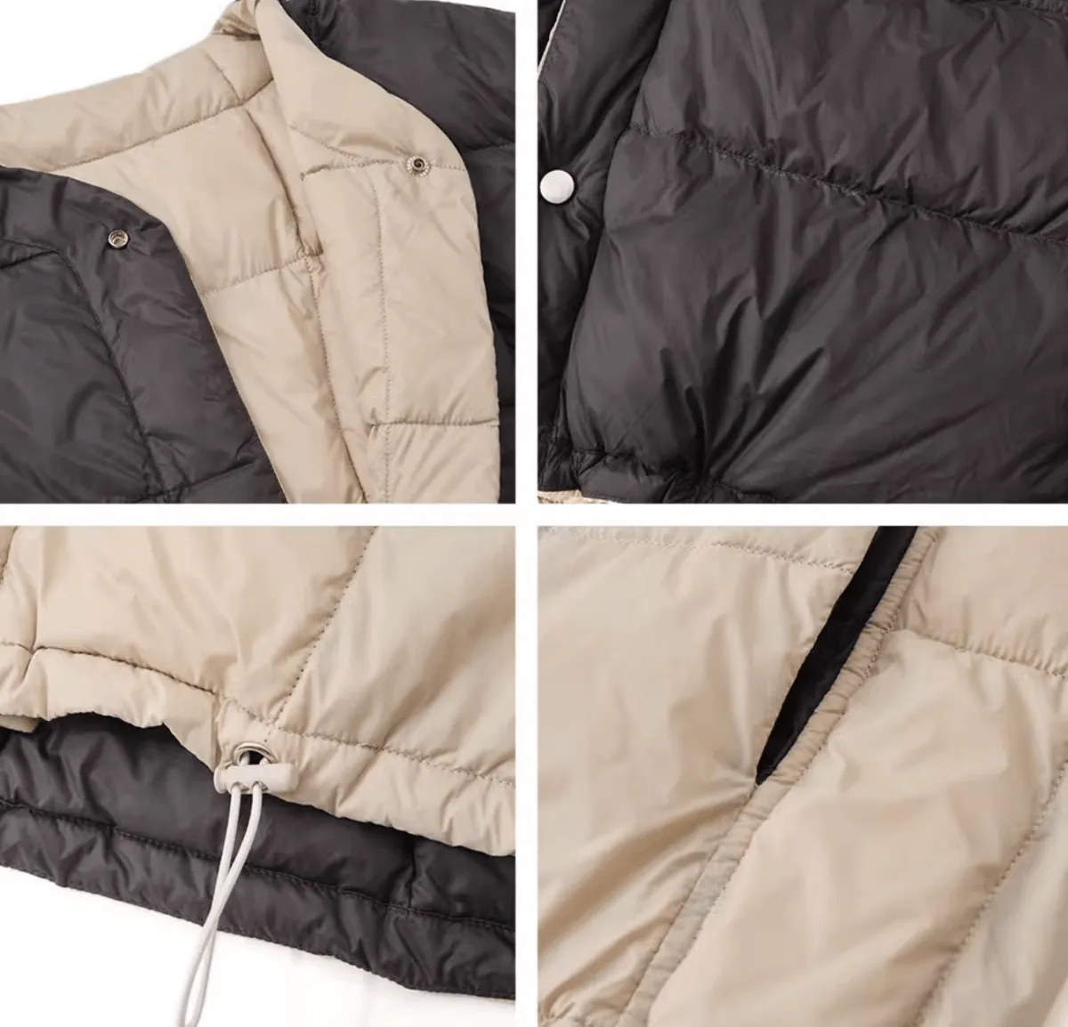 Reversible lightweight down jacket   N4859