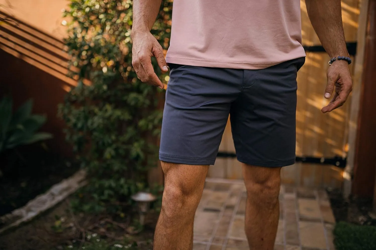 Rhone Commuter 7" Mens Shorts, Stretch Fabric Golf Shorts for Men, Flat-Front Mens Khaki Shorts, Wrinkle Resistant