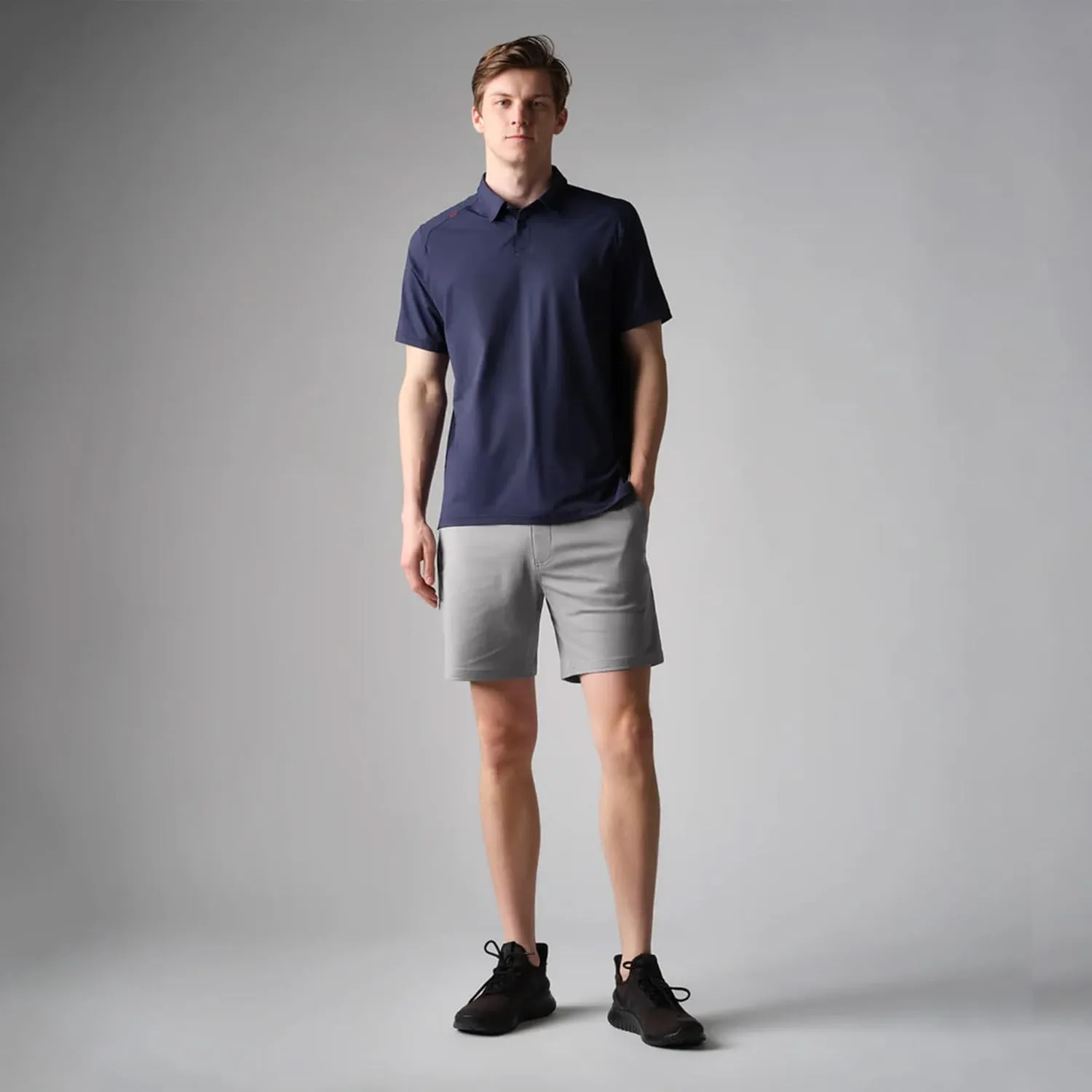 Rhone Commuter 7" Mens Shorts, Stretch Fabric Golf Shorts for Men, Flat-Front Mens Khaki Shorts, Wrinkle Resistant