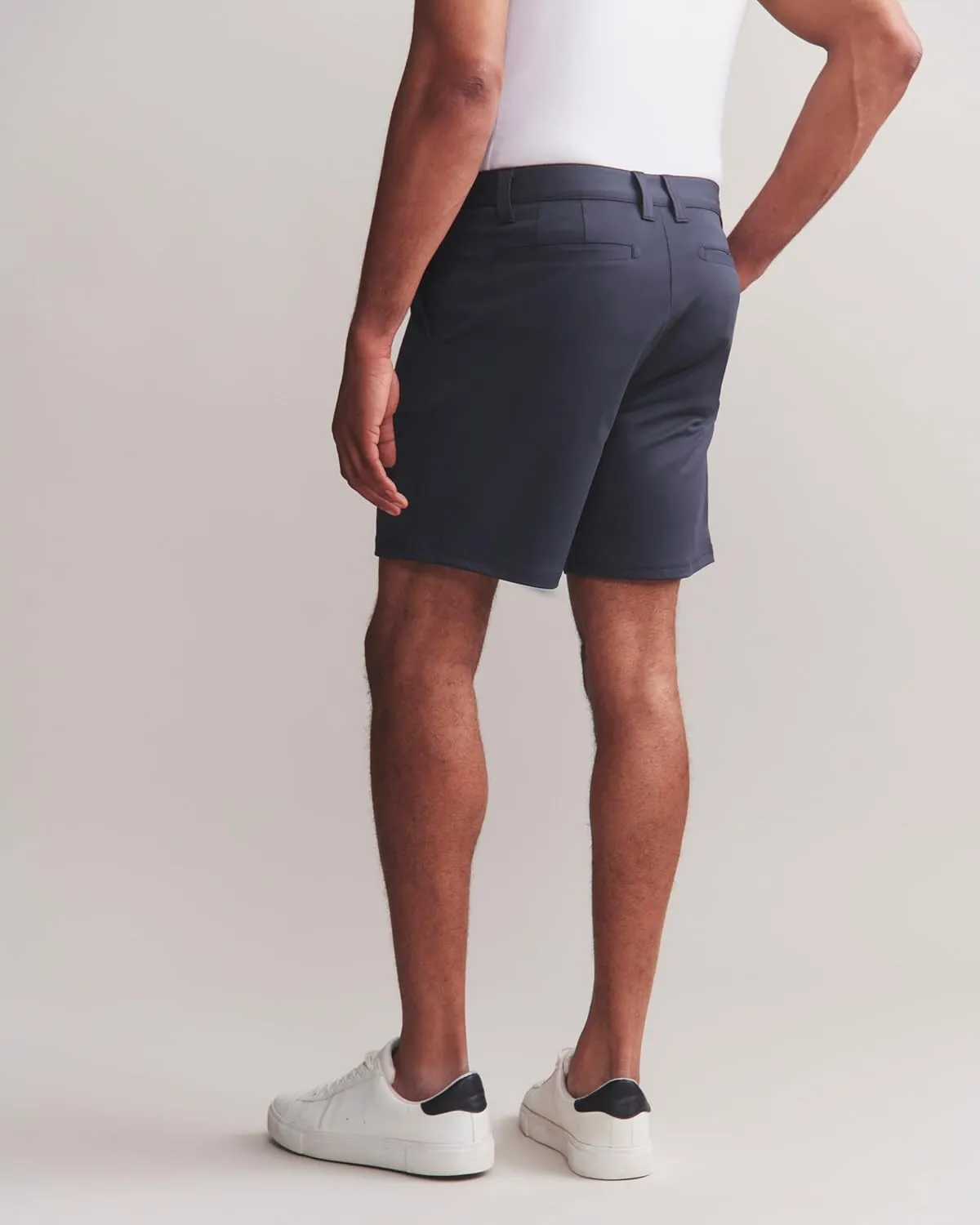Rhone Commuter 7" Mens Shorts, Stretch Fabric Golf Shorts for Men, Flat-Front Mens Khaki Shorts, Wrinkle Resistant