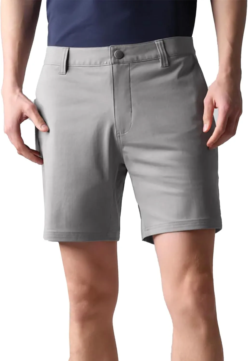 Rhone Commuter 7" Mens Shorts, Stretch Fabric Golf Shorts for Men, Flat-Front Mens Khaki Shorts, Wrinkle Resistant