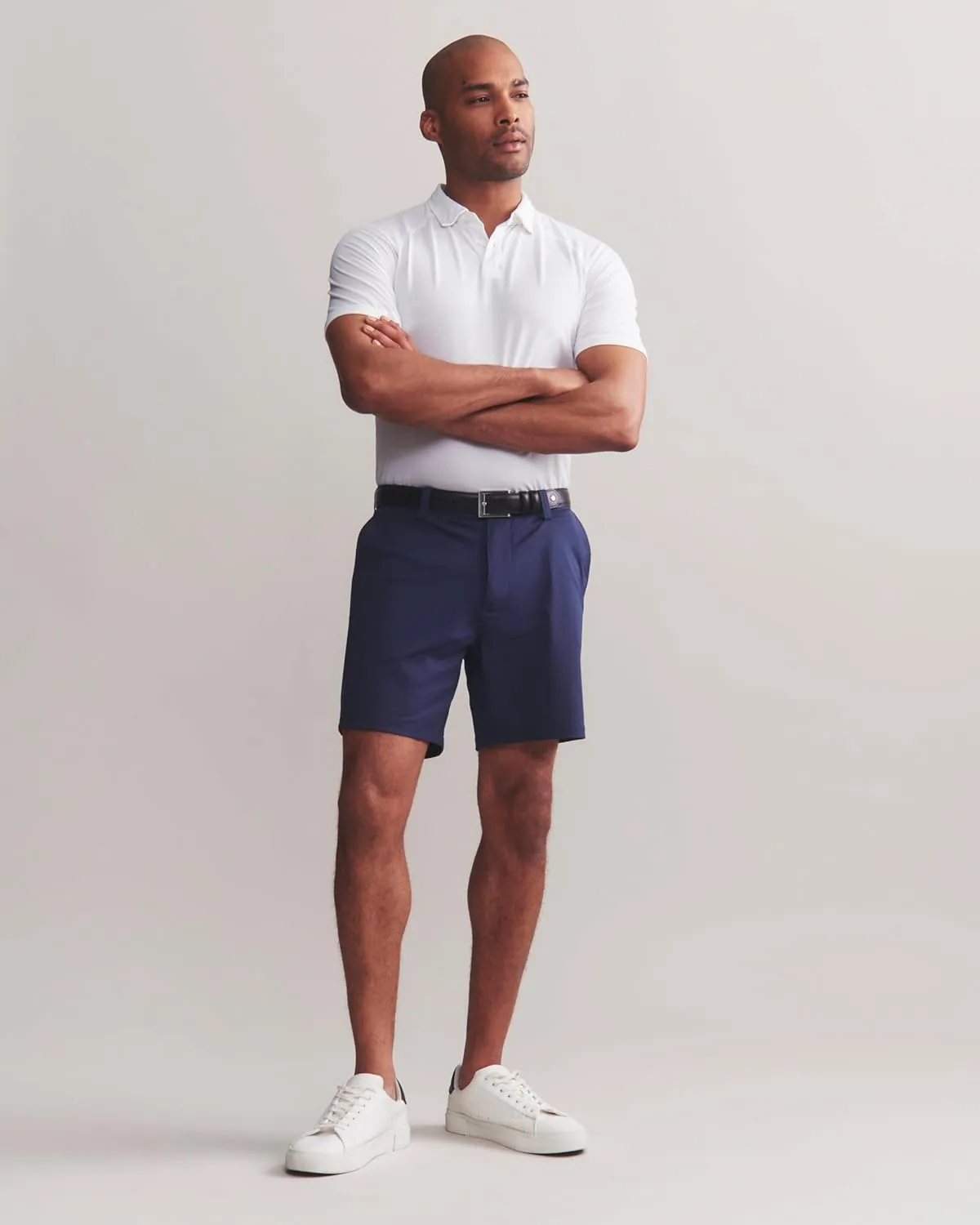 Rhone Commuter 7" Mens Shorts, Stretch Fabric Golf Shorts for Men, Flat-Front Mens Khaki Shorts, Wrinkle Resistant
