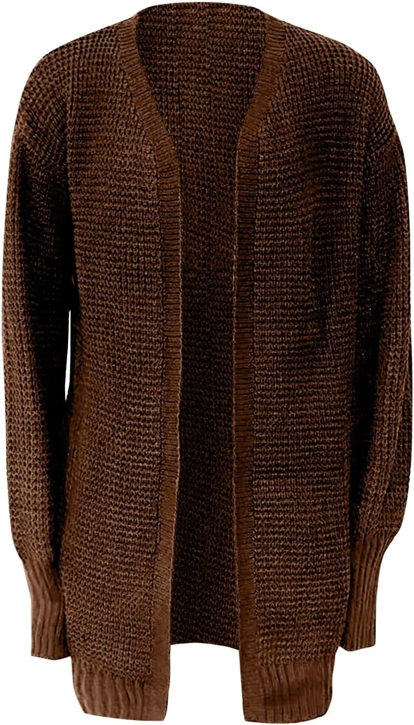 RTRDE Men's Coat Long Cardigan Jacket Trench Coat Fall Winter Outwear Coats For Men, M-2XL