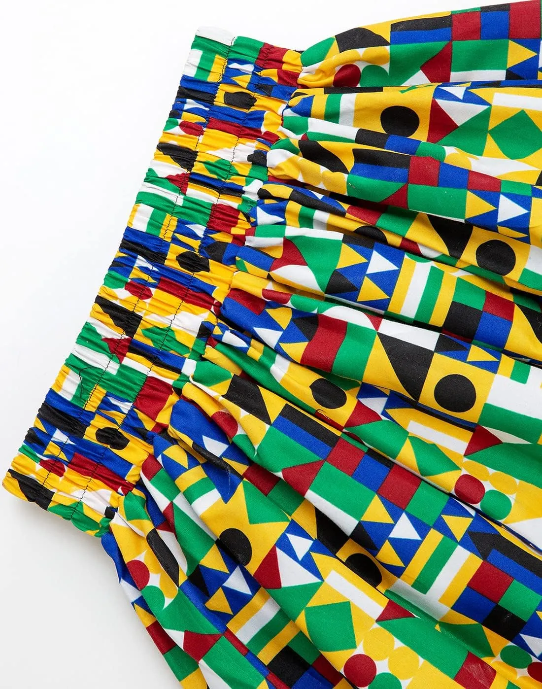SHENBOLEN Women African Print Skirt Ankara Maxi Skirt Dashiki Skirt