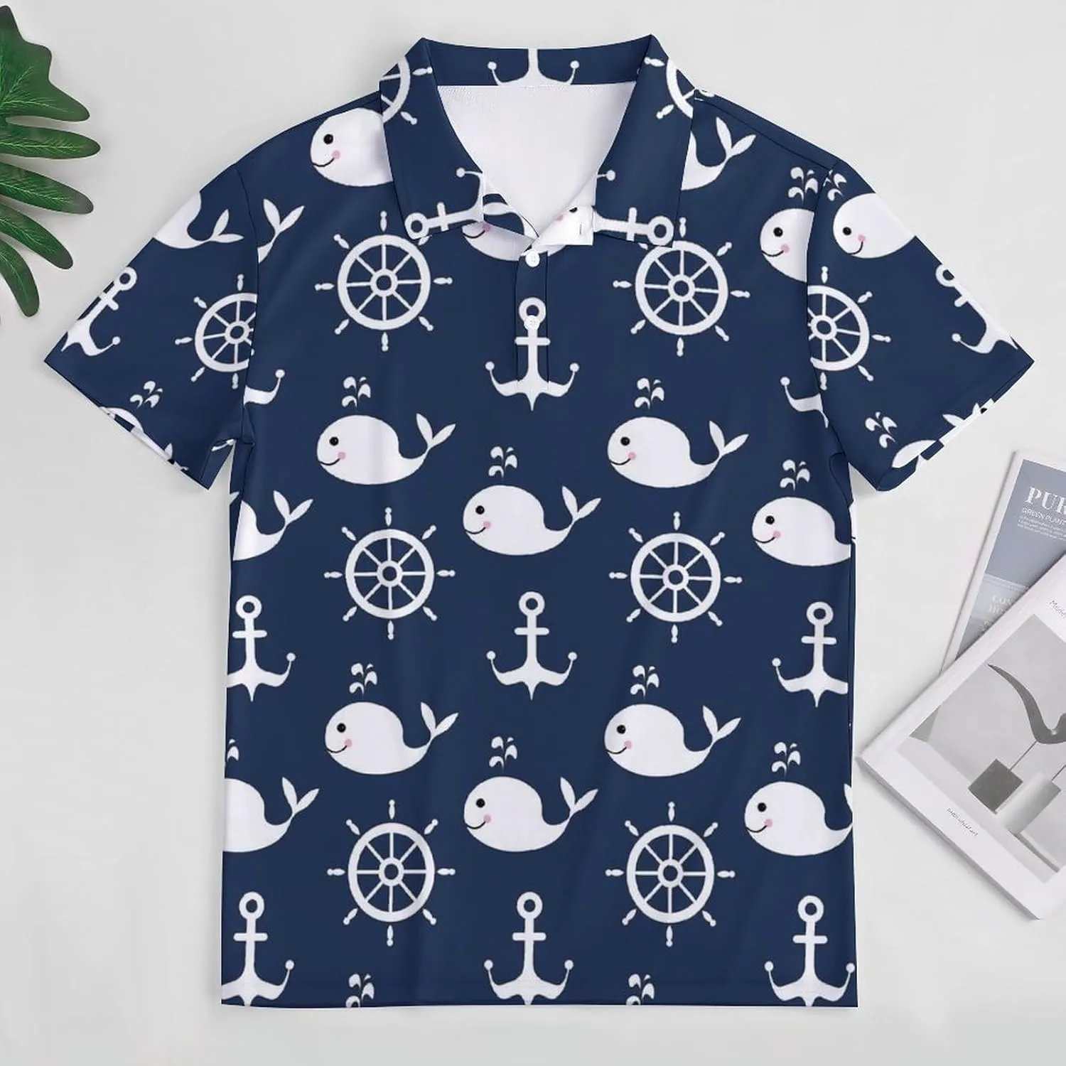 Short Sleeve Polo Shirt for Women Casual Golf Outfits Tennis T Shirt Button Down Collared Athletic Tops
