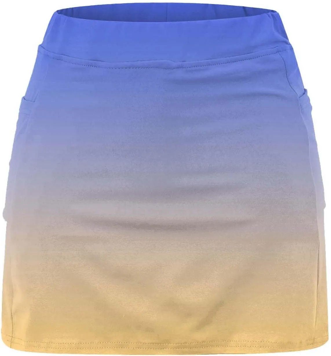Skirts for Women with Shorts Waist Tie Shorts with Pockets Athletic Skirt with Shorts Skorts for Woman Solid