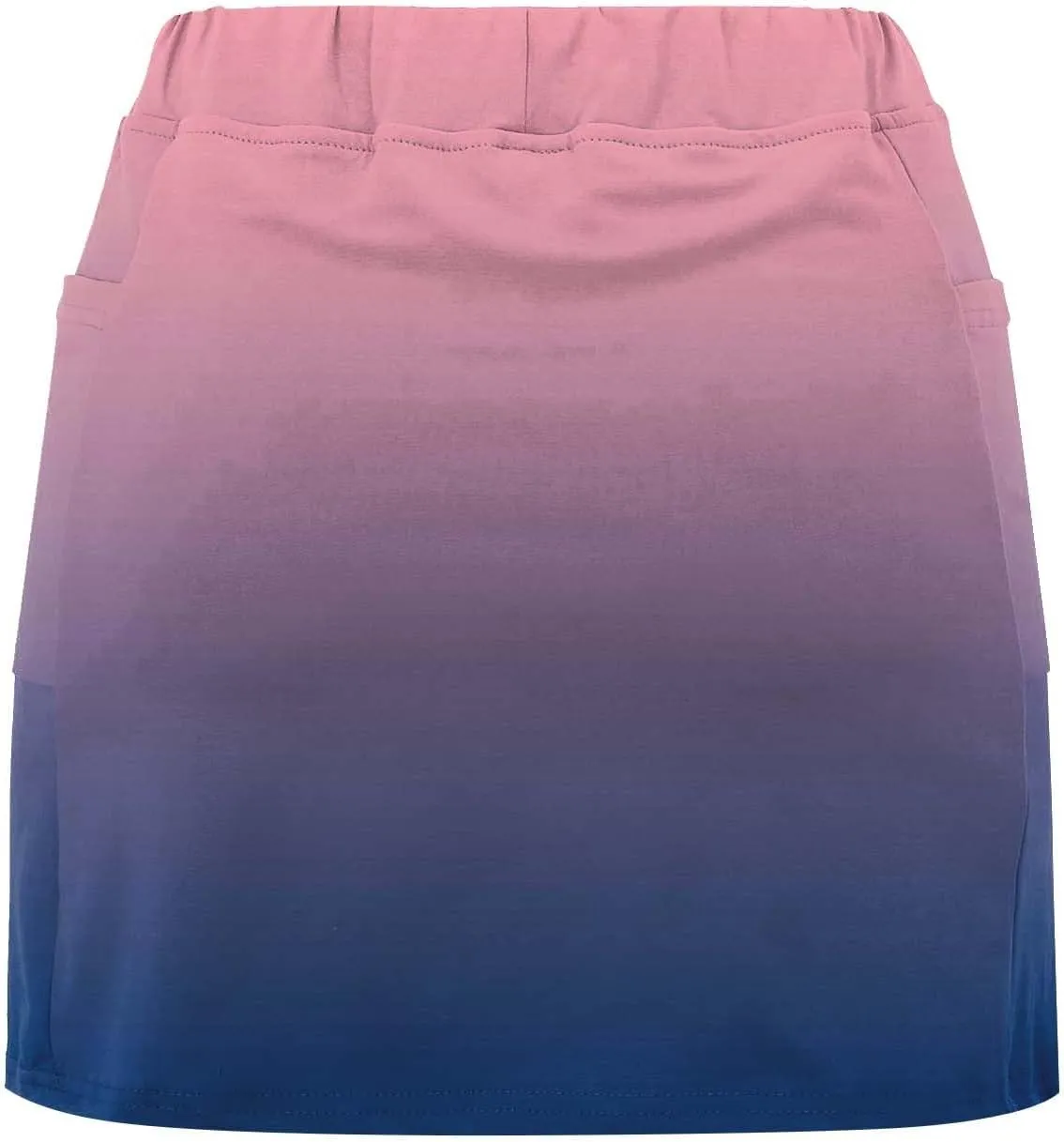 Skirts for Women with Shorts Waist Tie Shorts with Pockets Athletic Skirt with Shorts Skorts for Woman Solid