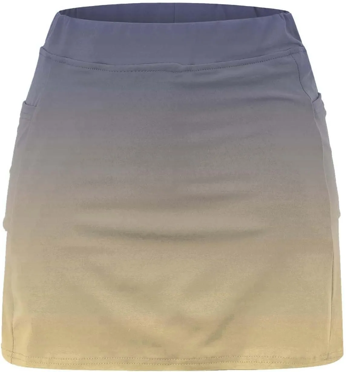 Skirts for Women with Shorts Waist Tie Shorts with Pockets Athletic Skirt with Shorts Skorts for Woman Solid