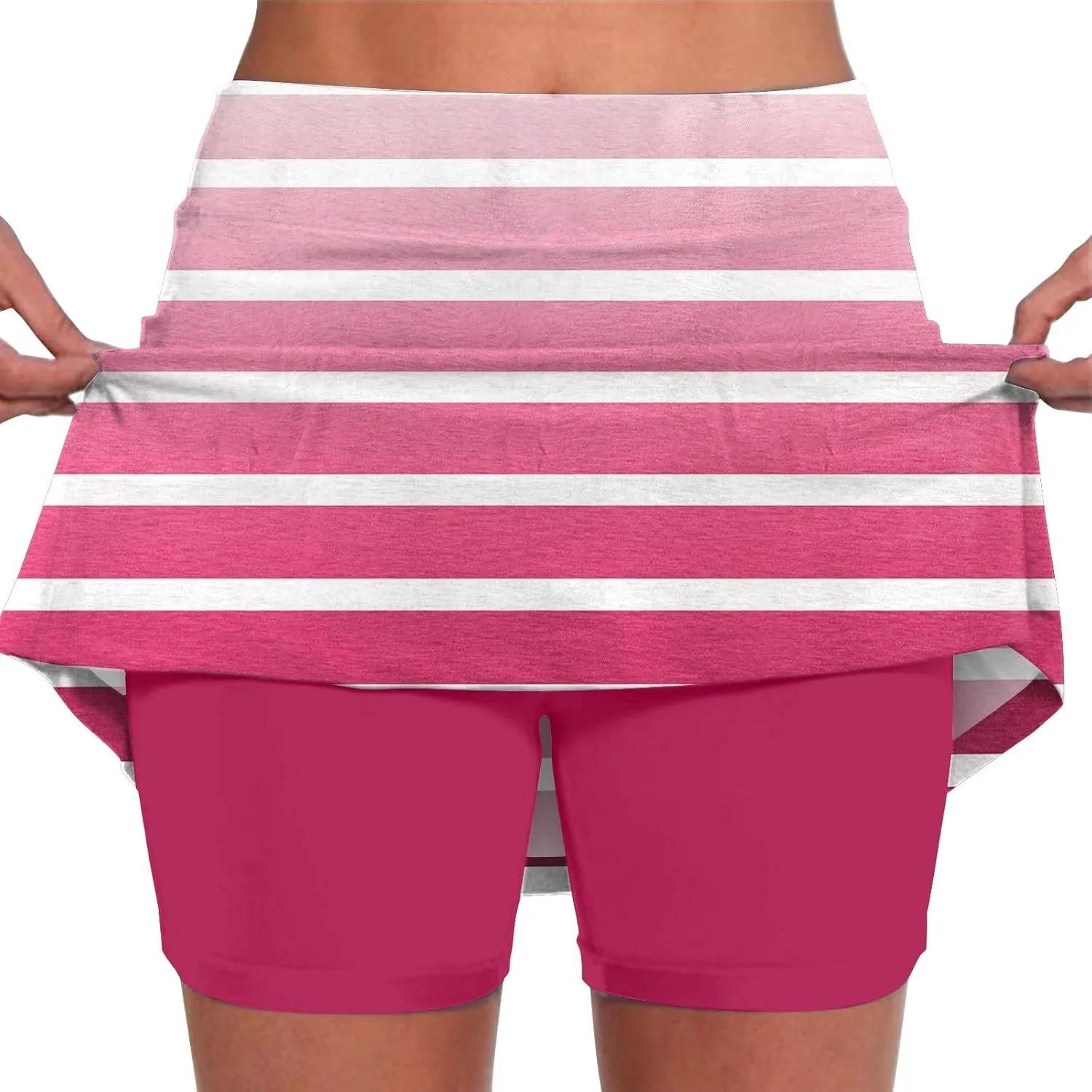 Skorts for Women with Pockets That Soft Lightweight Skirt Athletic Inner Pants for Running Tennis Golf Workout Sports