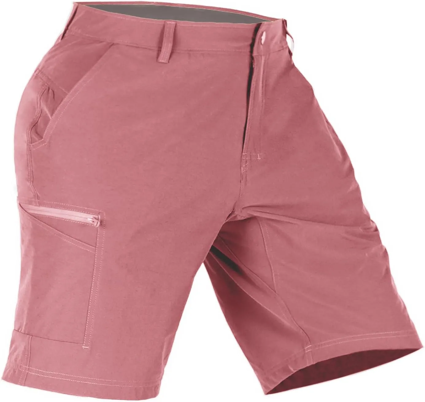 Susclude Men's Casual Shorts Stretch Golf Shorts 10" Quick Dry Summer Fishing Hiking Work Shorts with 6 Pockets