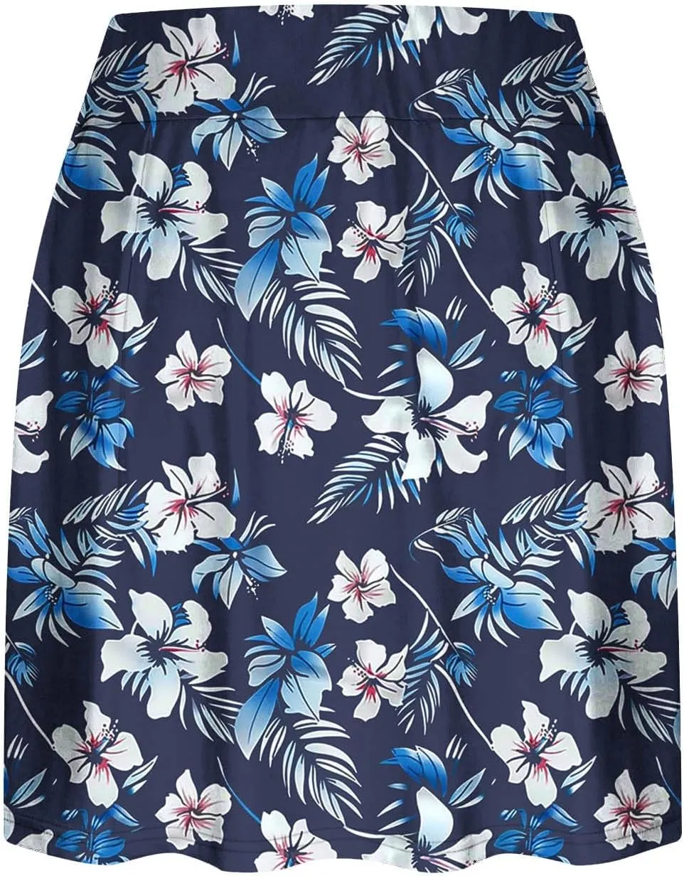 TANGNADE Golf Skirts for Women with Shorts Casual Trendy Skirt Athletic Inner Shorts for Running Tennis Workout Clothes