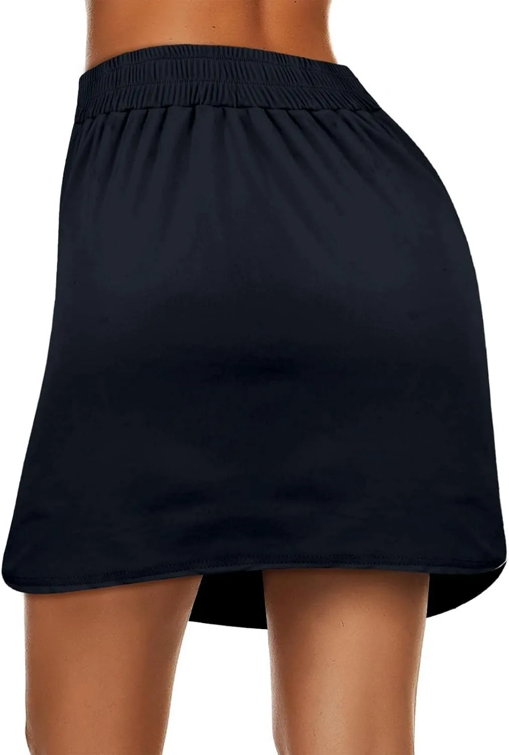 Tennis Skirts for Women Golf Athletic Activewear Skorts Drawstring Elastic Workout Running Mini Skirts with Pockets