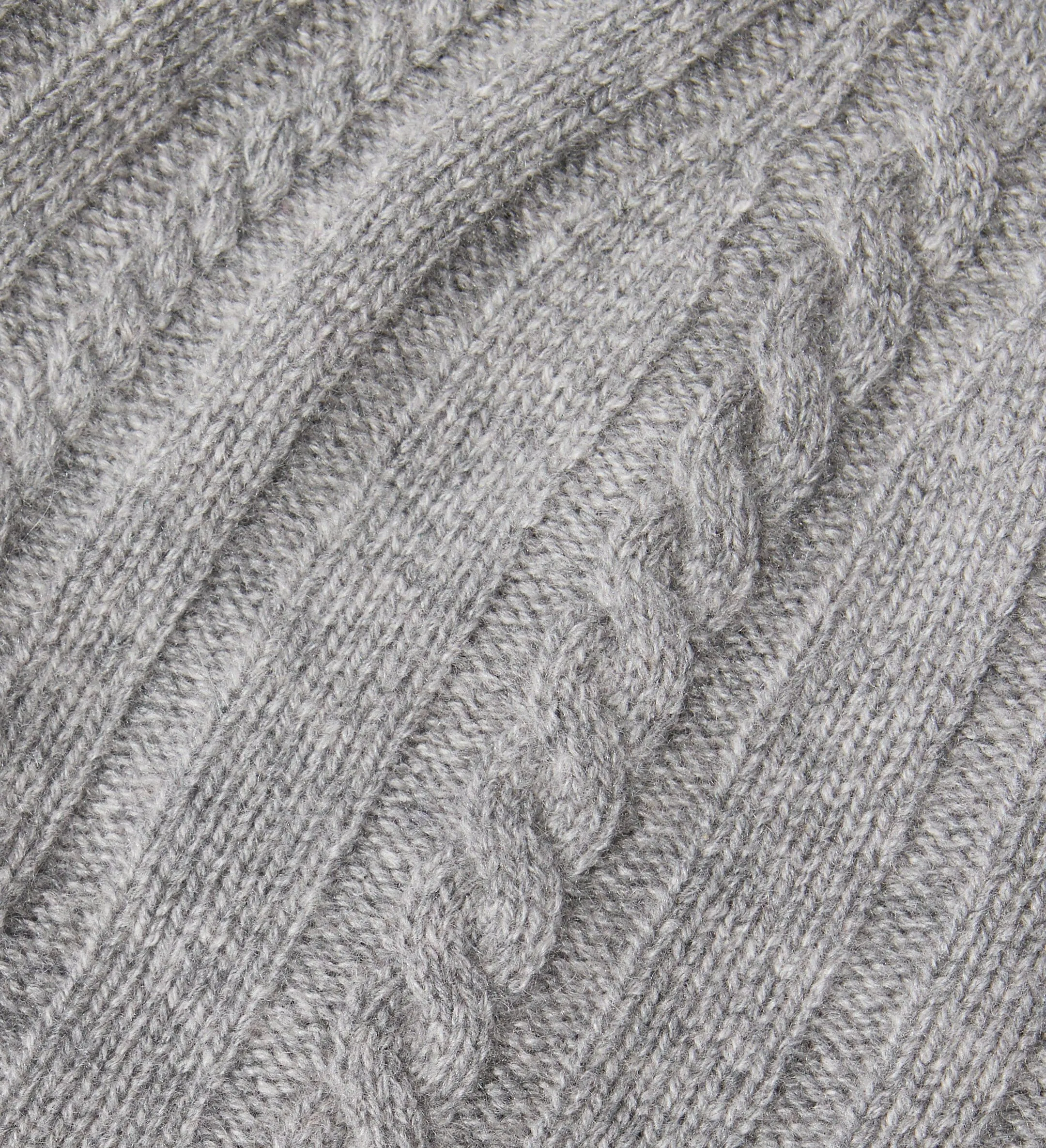 The Cable Knit Cashmere Beanie