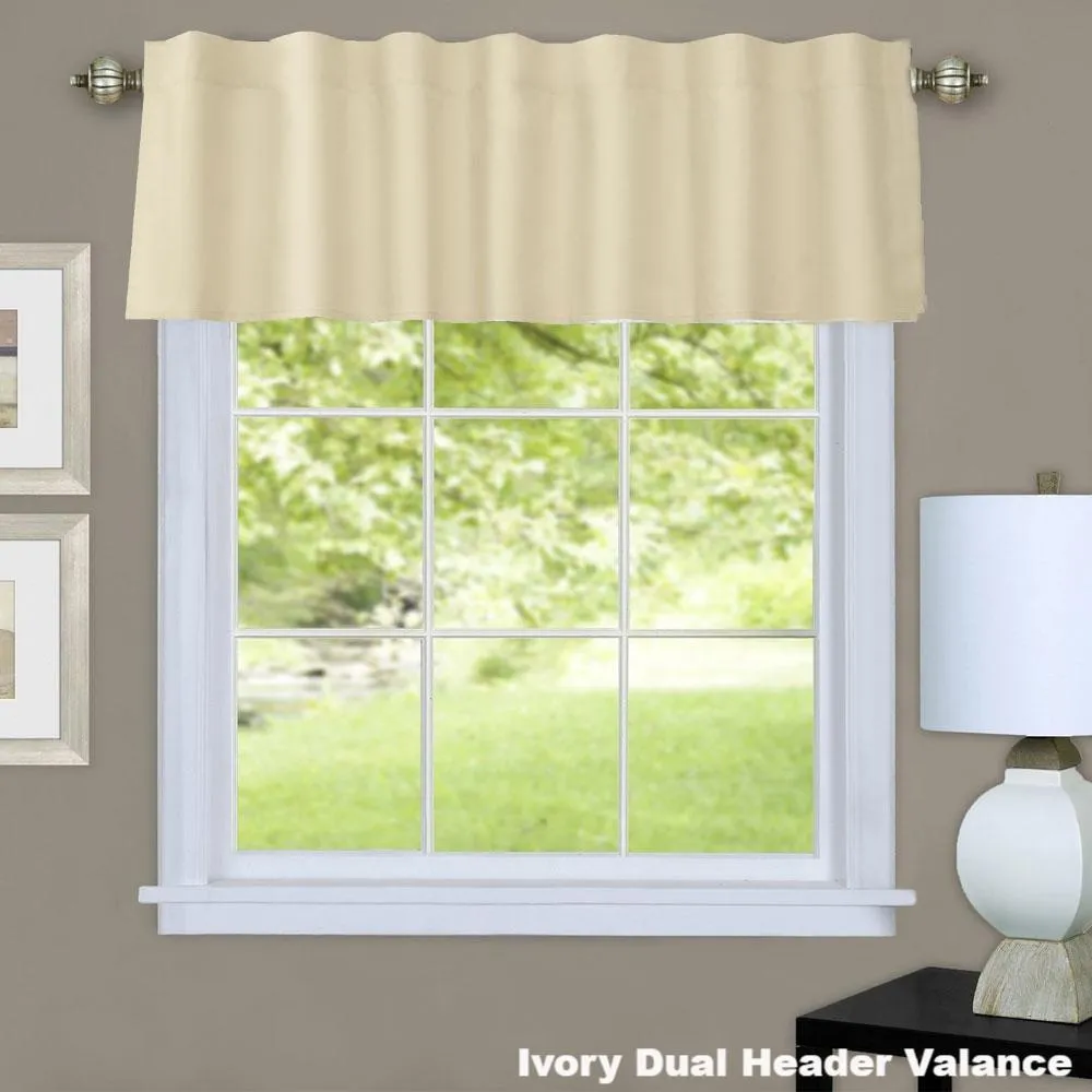 Thermalogic Prescott Insulated Dual Header Valance