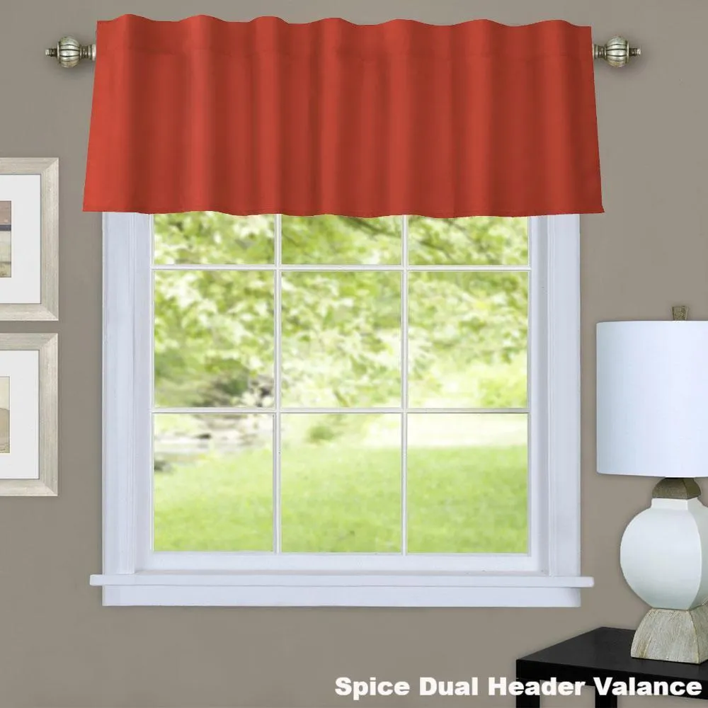 Thermalogic Prescott Insulated Dual Header Valance