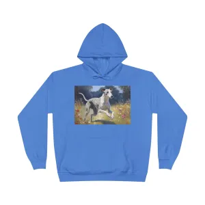 Whippet Unisex Fleece Lined Pullover Hoodie Sweatshirt