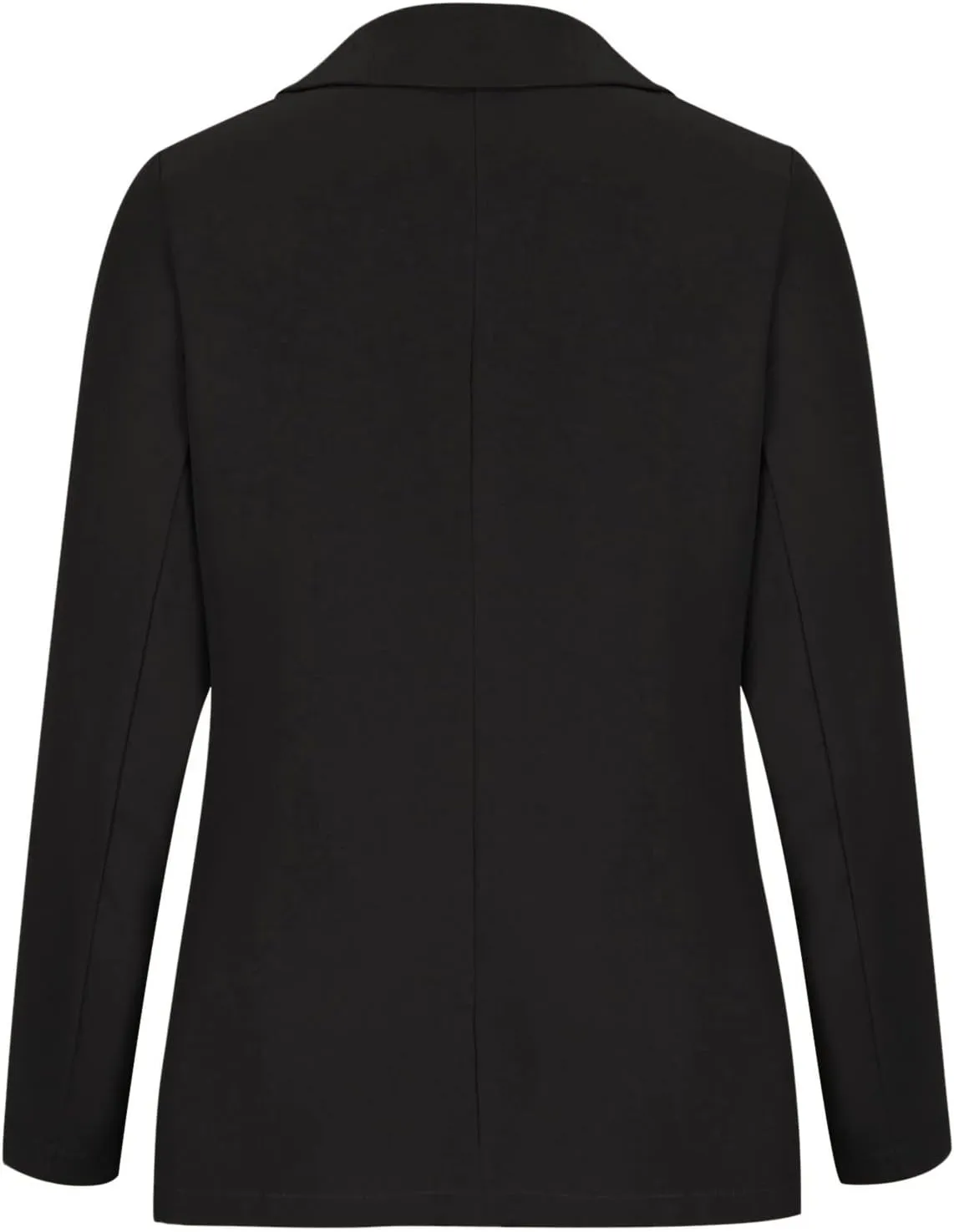 Womens Casual Blazer Jackets Suit Long Sleeve Open Front with Button Fall Outfits Cardigan Jacket for Business Office