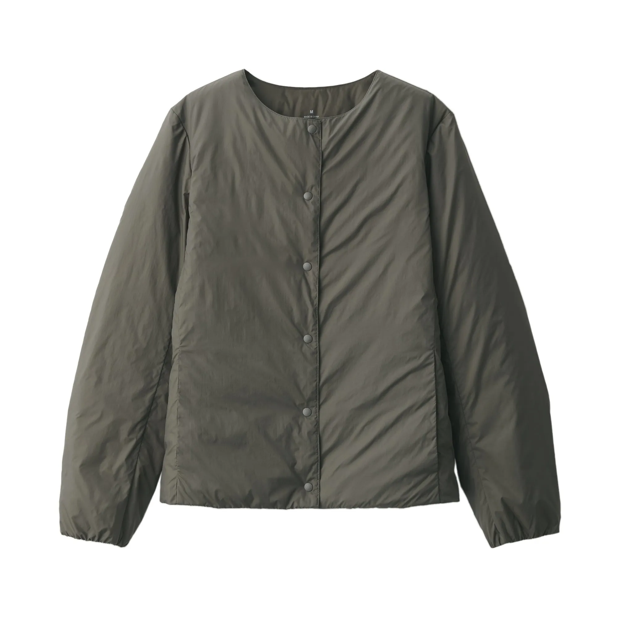 Women's Lightweight Down Collarless Jacket