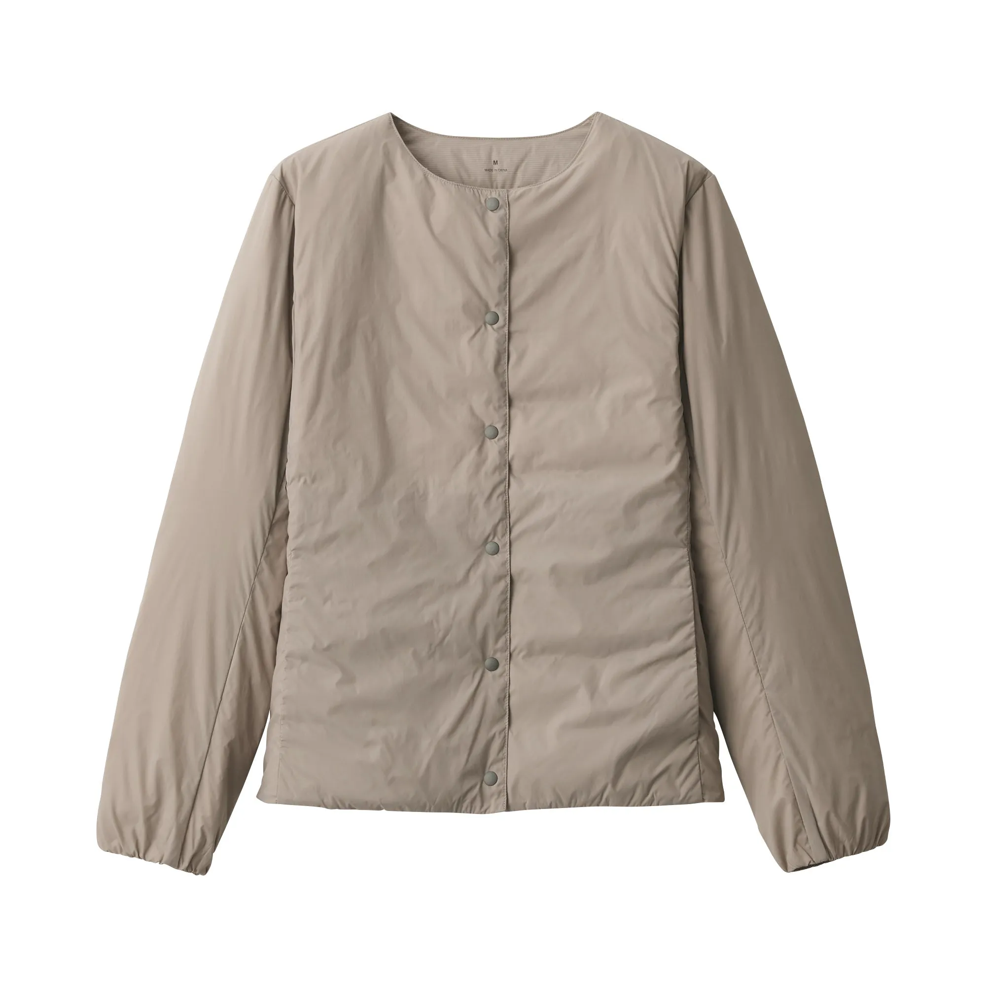 Women's Lightweight Down Collarless Jacket