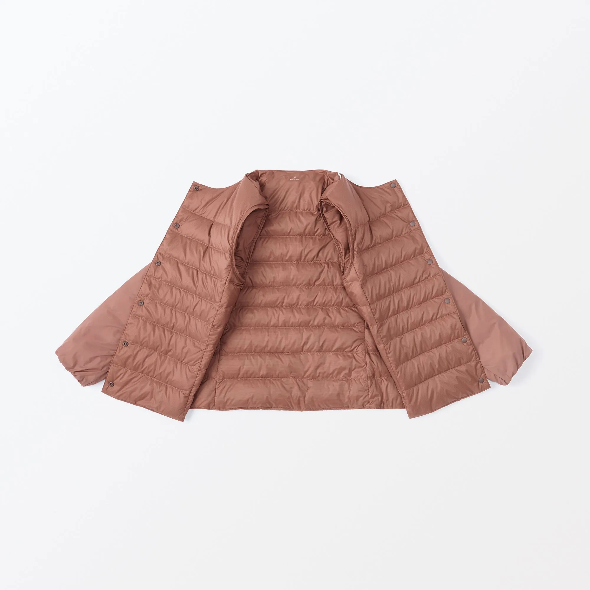 Women's Lightweight Down Collarless Jacket