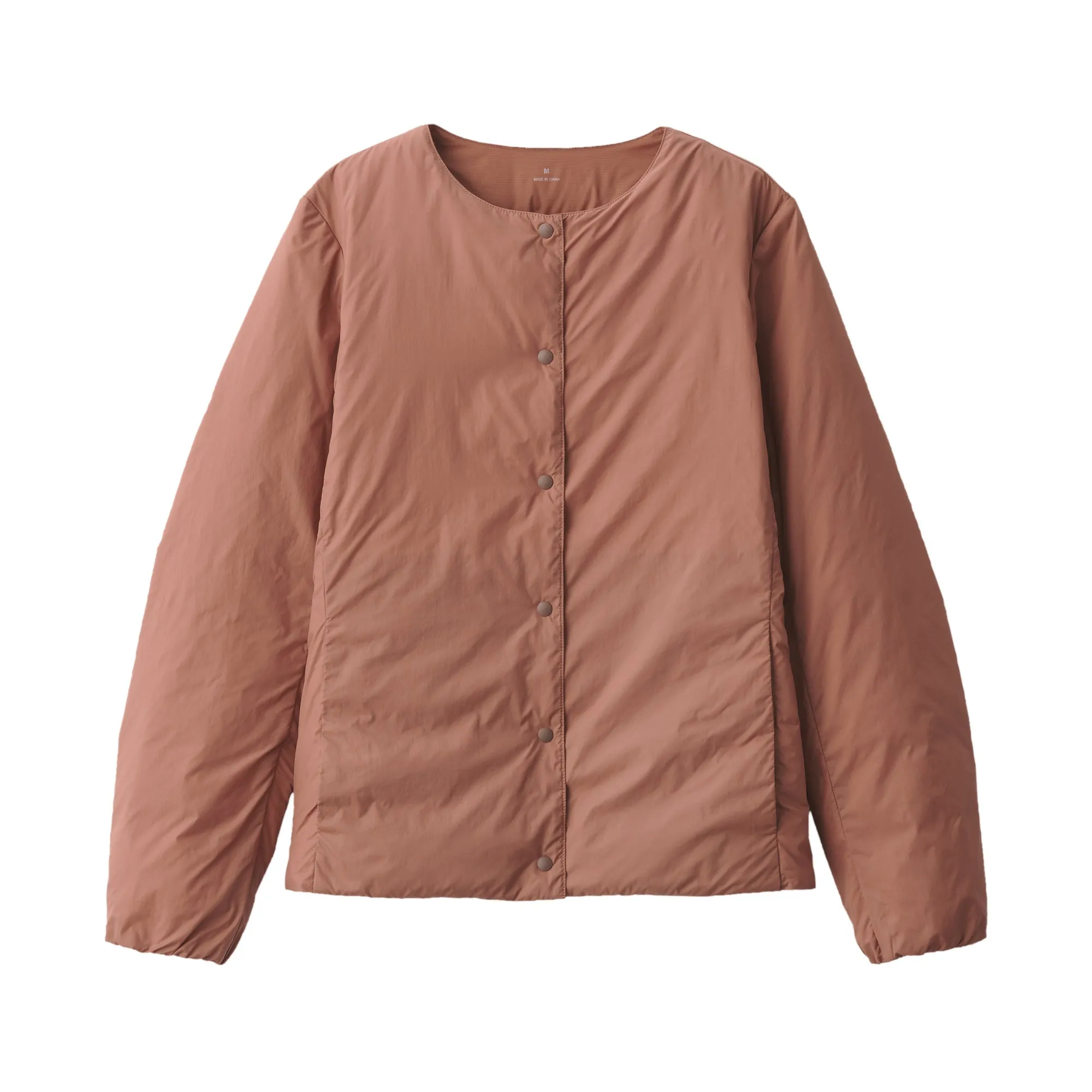Women's Lightweight Down Collarless Jacket
