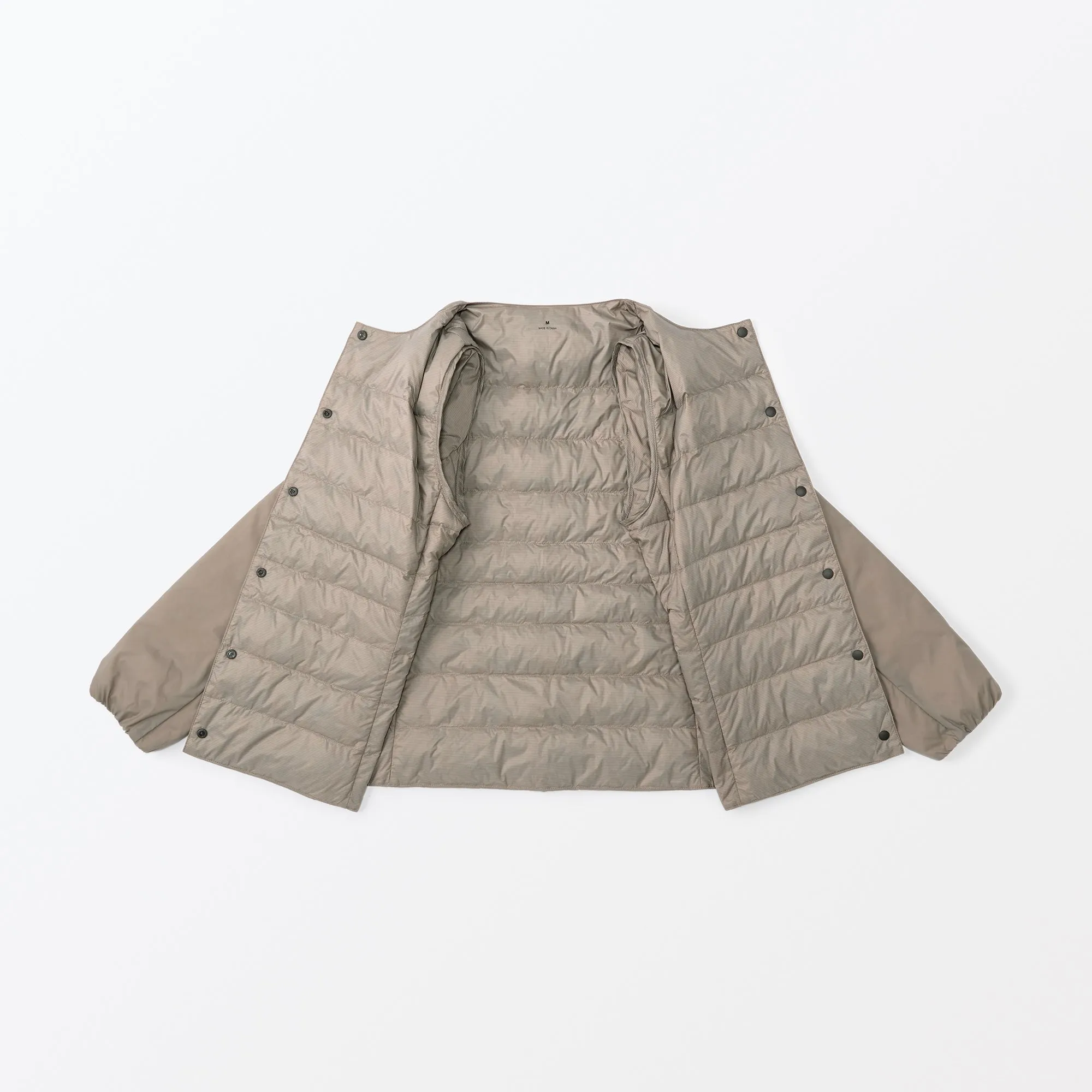 Women's Lightweight Down Collarless Jacket