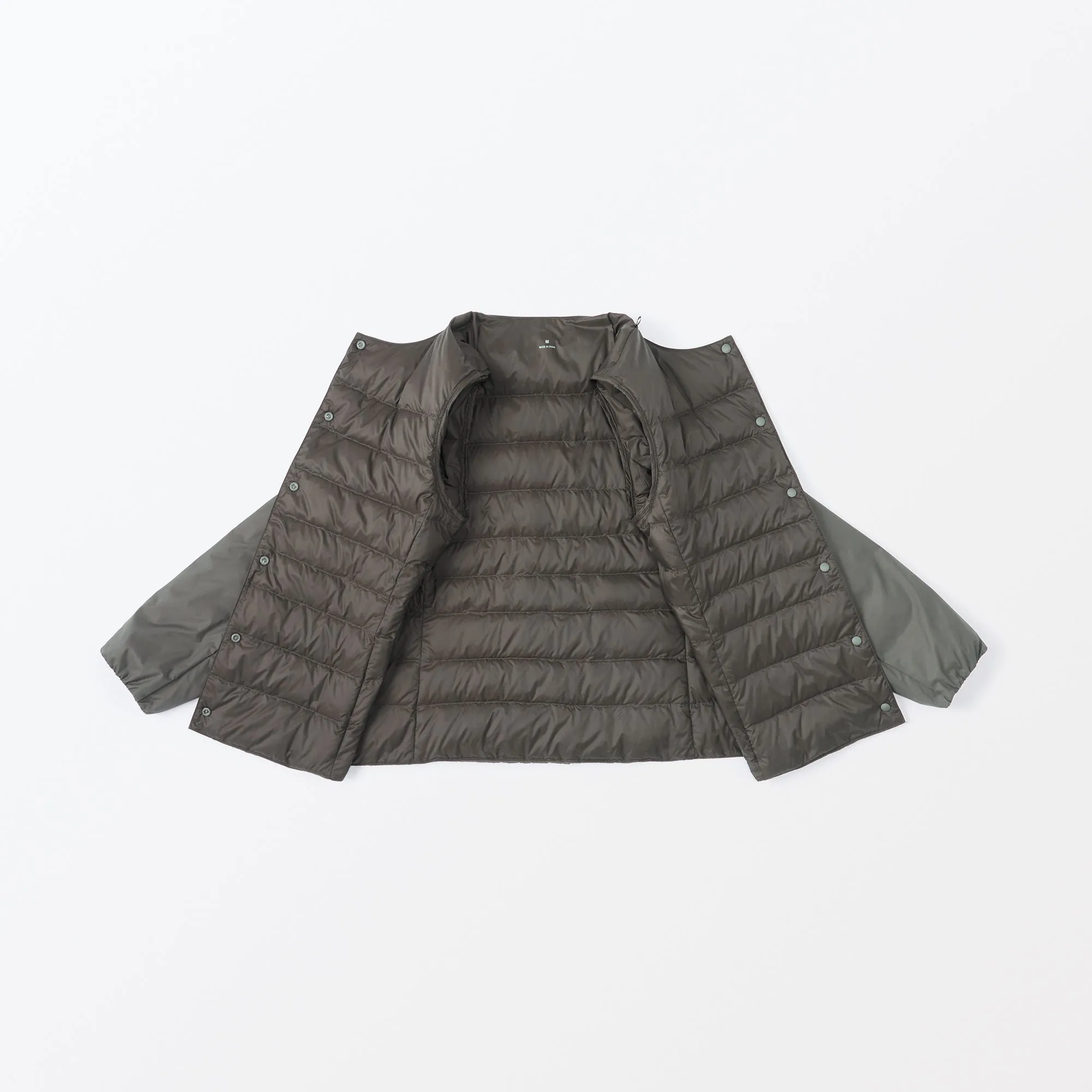 Women's Lightweight Down Collarless Jacket