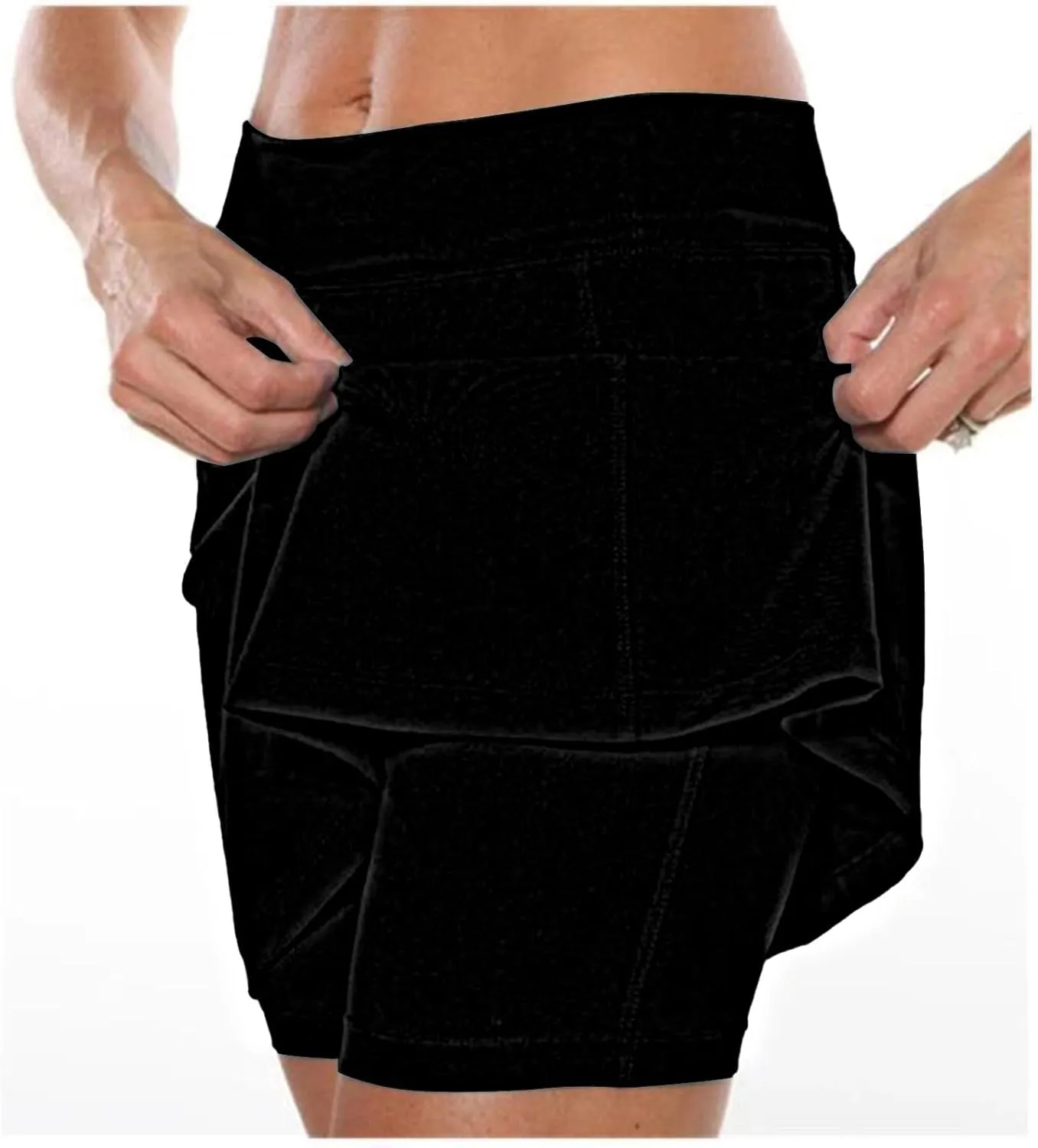 Women's Mini Tennis Skirt with Shorts 2025 Athletic Workout Cute Golf Skorts Trendy Summer Gym Clothes for Casual